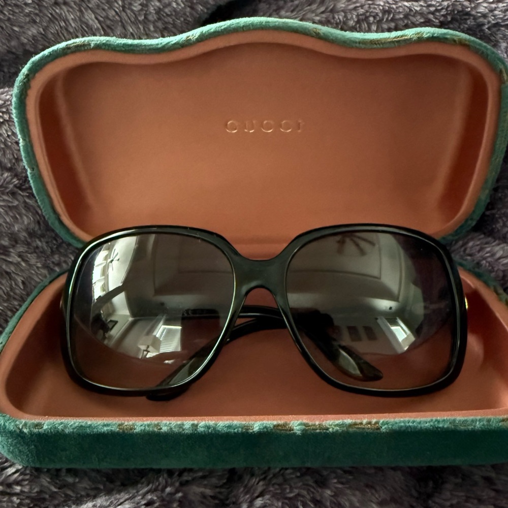 Gucci Women's Black Sunglasses